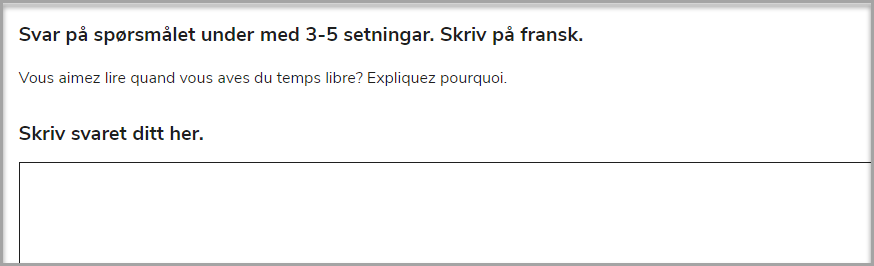 Godt eksempel på instruks